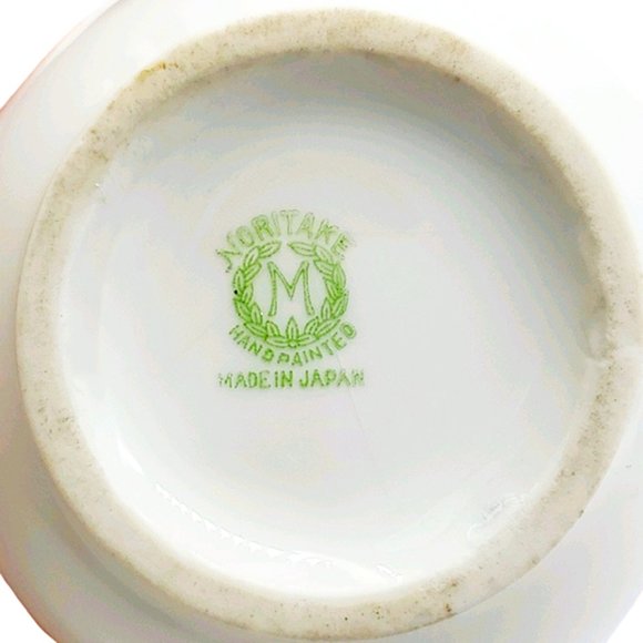 Noritake Blue Luster Sugar/Spoon/Creamer VTG As Is - Picture 5 of 6